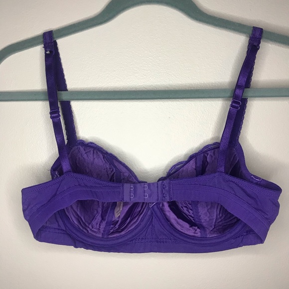 💎 Victoria’s Secret purple lace bra - Picture 4 of 5